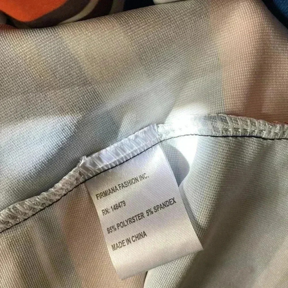 🆕Lily Plus-size Stripe V-Neck Botton Accent Long SleeveTunic 2X🆕 - Picture 6 of 8